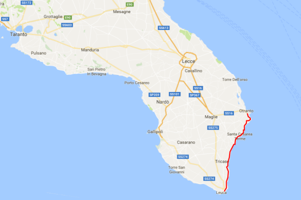 Otranto-Leuca bike tour