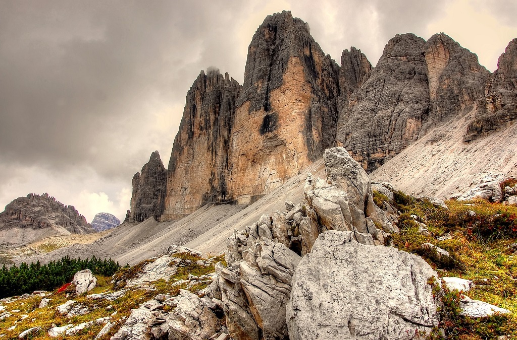 Paesaggio montagne Italia