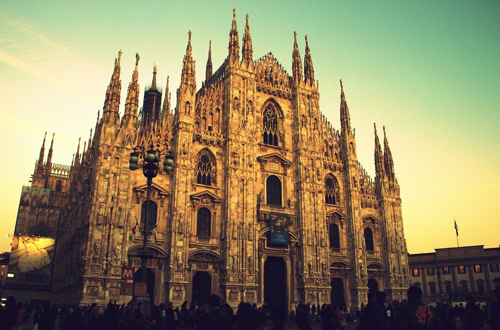 Milano piazza Duomo